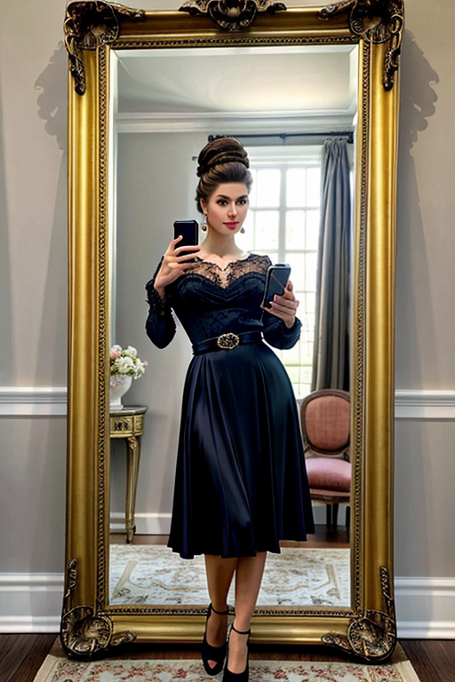 aesthetic mirror selfie girl quotes